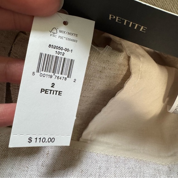 Banana Republic NWT Linen Blend Palazzo Pants - Picture 6 of 10